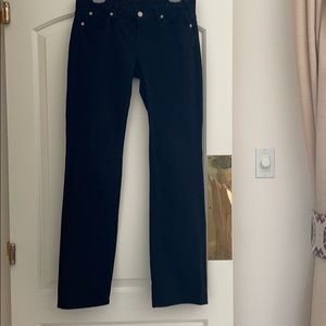 Boot cut flare 7 for all mankind black jeans